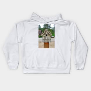 Glen Haven Bird Houses Study 7 Kids Hoodie